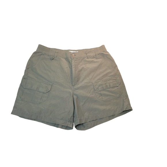 Columbia Womens‎ Green Cargo Shorts - Size 10 - Picture 1 of 8